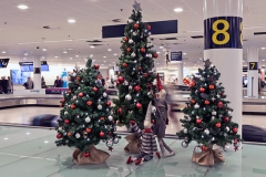 Julenisser til Københavns Lufthavn. Samarbejde med Mikkel Sonne
